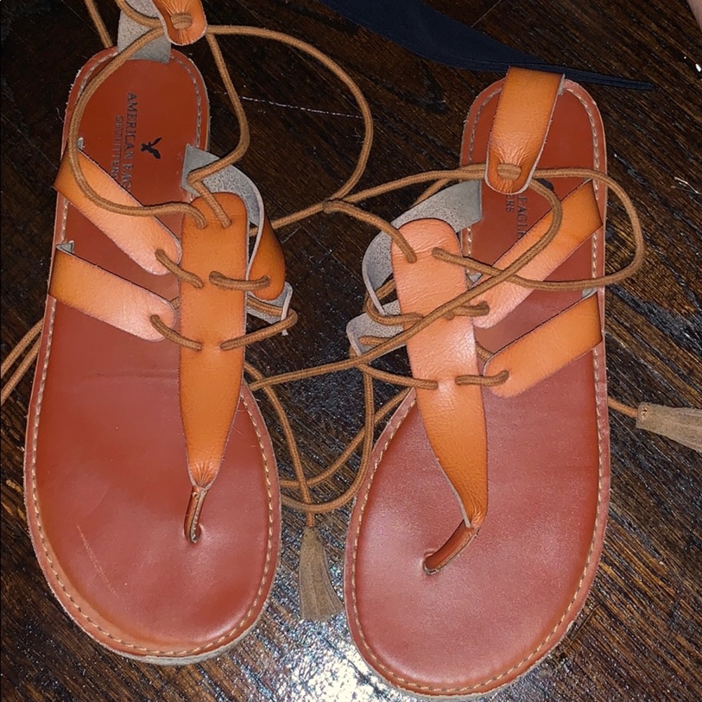 American Eagle Wrap Sandals